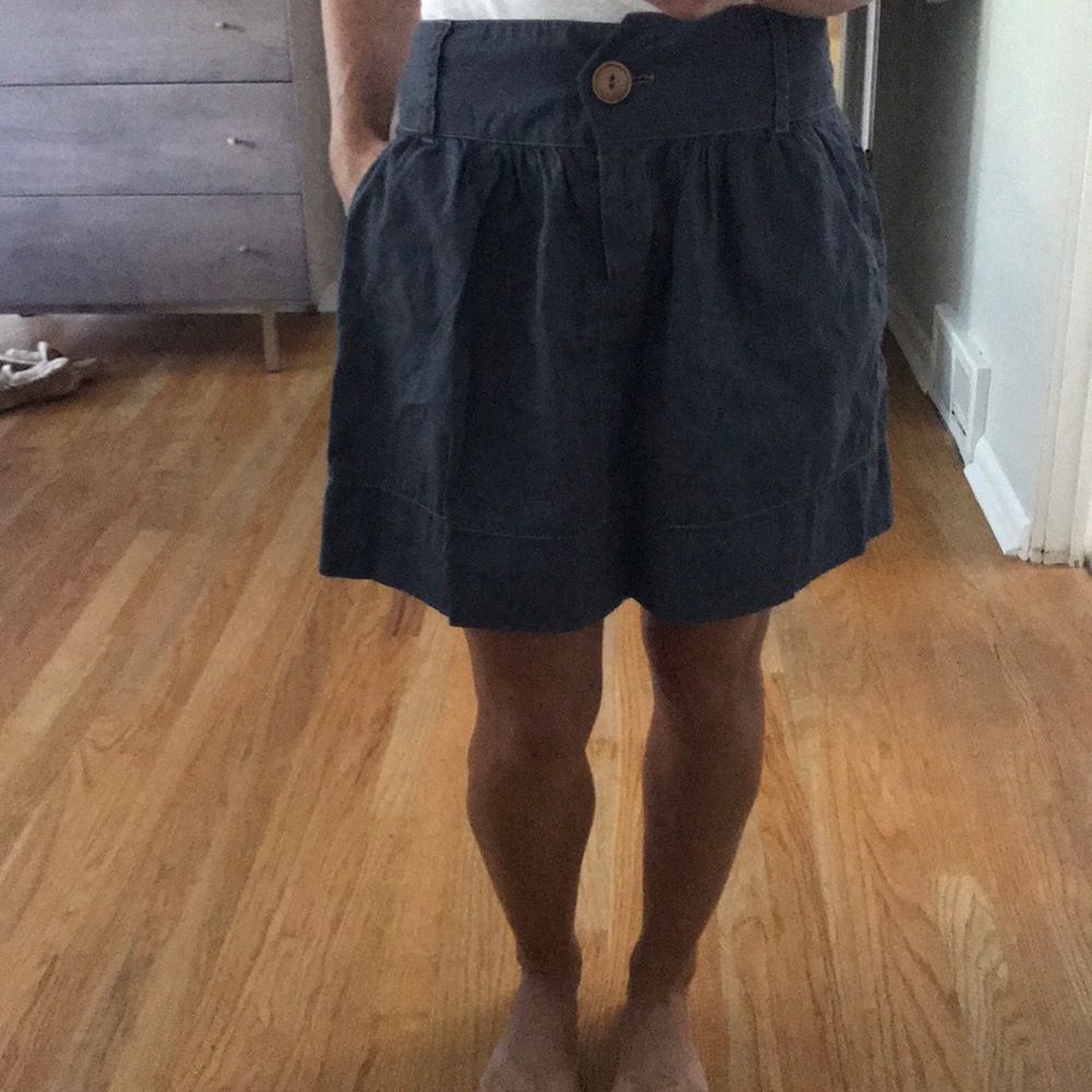 Denim summer skirt